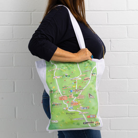 Mudgee Wine Region Map Tote Bag PRE-ORDER